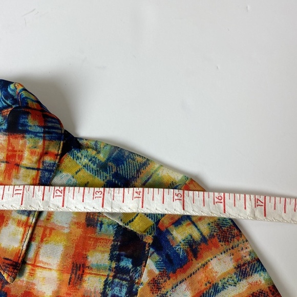 SIREN LILLY Multicolor Button Front Top size S - Picture 8 of 9